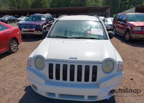 2007 Jeep Compass Sport z USA, uszkodzony, nr VIN 1J8FF47W27D583287